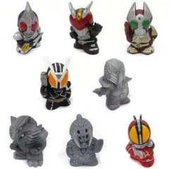 【中古】トレーディングフィギュア 全8種セット 「仮面ライダー ソフビコレクション 10」