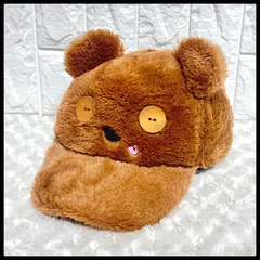 【公式・美品】USJ ティム ボアキャップ 帽子 ミニオン ぬいぐるみ 熊