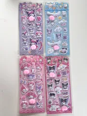 クロミ　マイメロ　シナモン　おしりシール　4枚セット