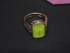 ■新品■未使用■ SWAROVSKI スワロフスキー Orbita リバーシブル リング 指輪 アクセサリー サイズ58 (約16号)  ゴールド系 FR7498