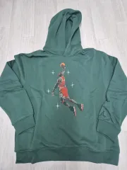 ナイキ ジョーダン ジャンプマン フリース グリーン フーディー XXL 110 新品