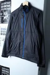 (S-M) FootJoy フットジョイ ジップアップ ウィンドブレーカー アウター ジャケット ゴルフ 防風 グレー -16FB2