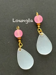 4132花びら 春 春物ピアス 桜イメージしました