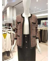 オリーブ デ オリーブ) ラウンド ツイード ジャケット