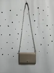 トリーバーチ チェーン クロスバック ベージュ バッグ