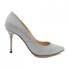 JIMMY CHOO シルバー ハイヒール38 24㎝ - メルカリ