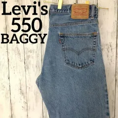 リーバイス　550　W36　バギーパンツ　ジーンズ　デニム　ブルー　1265