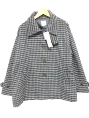 【新品】Samansa Mos2　サマンサモスモス　コート　襟付きコート　チェック　送料込み　F　977808