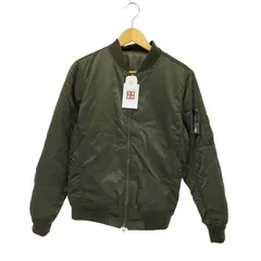 シップスジェットブルー SHIPS JET BLUE ダブルジッパー MA-1 フライト ジャケット メンズ 表記無 のサムネイル