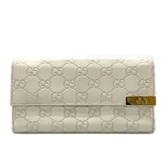 GUCCI(グッチ) 長財布 - 291099 アイボリー レザー