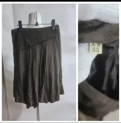 ヴィンテージ ブラウン 冬 スカート 55サイズ