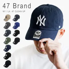 新品未使用 47 キャップ クリーンナップ メンズ レディース フォーティーセブン ヤンキース ドジャース ベースボールキャップ 野球 47Brand MLB New York Yankees Los Angeles Dodgers '47 CLEAN UP