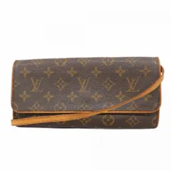 ルイ・ヴィトン(Louis Vuitton) ルイ・ヴィトン ショルダーバッグ モノグラム ポシェットツインGM M51852 ブラウンレディース