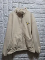 マークゴンザレス フリース アイボリー ジップアップ M