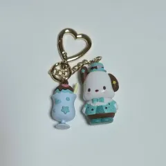 サンリオ ポチャッコ ミントチョコ マスコットチャーム ストラップ キーホルダー 出品
