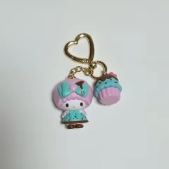 サンリオ マイ スウィートピアノ ミントチョコ マスコットチャーム ストラップキーホルダー 出品