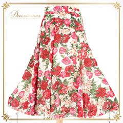 社交ダンス 衣装 スタンダード スカート レッスンウェア レディース 花