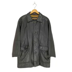 ユーズドフルギ USED古着 cow leather 裏地キルティングカウレザーカー