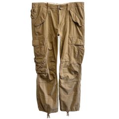 Mサイズ MONCLER カーゴパンツ ベージュ トリコロール - メルカリ