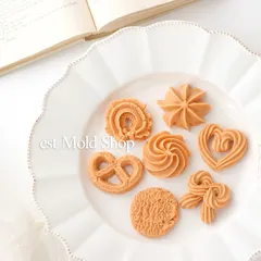 【4】クッキー形シリコンモールド