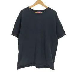 チャンピオン Champion AUTHENTIC 袖 目有り 無地 クルーネック S/S  Tシャツ メンズ import：L 