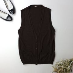 マーガレットハウエル【23SS】美品 リネンコットン シルクベスト