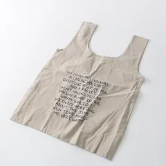 美品 サマンサモスモス Samansa Mos2 SM2 ノベルティ マルシェバッグ F ベージュ┃エコバッグ ハンドバッグ トートバッグ【2400014772111】