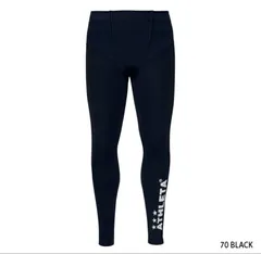 ATHLETA アスレタ 秋冬用 裏起毛 厚手 インナーパンツ 黒 O タイツ
