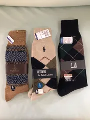 ブランドソックス　3足　まとめ売り　新品未使用版