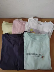 UNIQLO　キッズTシャツ　１３０　すみっこぐらし　5枚組