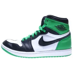 NIKE (ナイキ) AIR JORDAN 1 RETRO HIGH OG LUCKY GREEN エアジョーダン レトロ ラッキーグリーン ハイカットスニーカー グリーン/ホワイト US9.5/27.5cm DZ5485-031