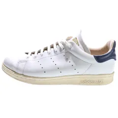 adidas (アディダス) STAN SMITH RECON スタンスミス リーコン レザー ローカットスニーカー ホワイト/ネイビー US7/25cm CQ3033