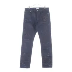 Christian Dior (クリスチャンディオール) 22SS ×CACTUS JACK SLIM FIT JEANS カクタス ジャック スリム フィット ジーンズ スキニーデニムパンツ インディゴ 193DS10E299Xのサムネイル