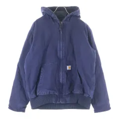 Carhartt WIP (カーハート ダブリューアイピー) ACTIVE JACKET アクティブジャケット ジップアップパーカー フーディー ネイビー 1049220