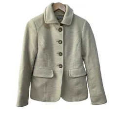 LAURAASHLEY(ローラアシュレイ) コート サイズ9 M レディース - ライトベージュ 長袖/ショート丈/秋/冬のサムネイル