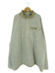 ザノースフェイス THE NORTH FACE NF0A5GL2 ジャケット フリース ハーフジップ プルオーバー 裏起毛 ボア 長袖 ベージュ系 サイズXL QQQ