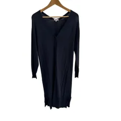TOCCA(トッカ) カーディガン サイズXS レディース美品  - ダークネイビー 長袖/ロング丈