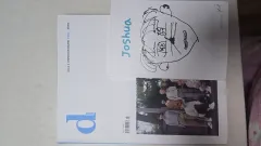 SEVENTEEN(セブンティーン・セブチ) ディスパッチ 雑誌 + ジョシュア(JOSHUA) サイン入り 絵