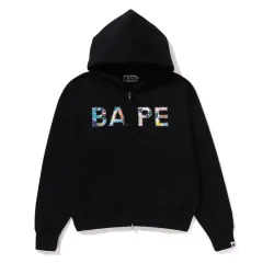 アベイシングエイプ マルチ カモフラ クリスタル ジップアップ