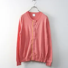 美品 ポールスミス Paul Smith シルクコットンニットカーディガン M＼ピンク ピコ 羽織り トップス【2400014705553】