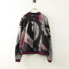 ホォアナデアルコ juana de arco ジャガードニットブルゾン M グレー系┃ジャケット 上着 ハオリ 羽織もの【2400014797466】のサムネイル