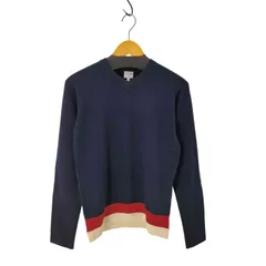 アルマーニコレツィオーニ ARMANI COLLEZIONI ウールカシミヤ混 Vネックニット レディース EUR：46 