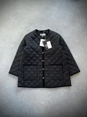 新品未使用 【25年今期最新モデル】 TRADITIONAL WEATHERWEAR トラディショナルウェザーウェア JOURNAL STANDARD別注 ARKLEY A-LINE MIDDLE 34 ブラック