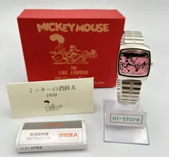SEIKO セイコー ALBA アルバ V501-5E60 ミッキーの消防夫 1930本限定 クォーツ 腕時計 Desney ディズニー