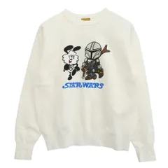 HUMAN MADE ヒューマンメイド XX30CS013 STARWARS TSURIAMI SWEATSHIRT クルーネック スウェット ホワイト系 XL【中古】