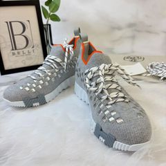 エルメス フレックス ニット ソックススニーカー グレー - メルカリ