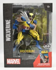 McFARLANE TOYS 1/6 SCALE POSED FIGURE WITH SCENE#004 MARVEL WOLVERINE / PLATINUM EDITION #340