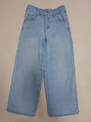 ザラキッズ 女の子 ワイド デニム ズボン パンツ 9サイズ（134cm）