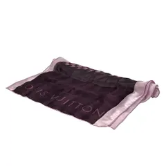 LOUIS VUITTON(ルイヴィトン) ストール(ショール) - パープル×ライトパープル シルク