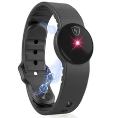 [Freeluck] 静電気除去 ブレスレット【2025年NEWモデル】 静電気防止グッズ 静電気除去グッズ おしゃれ 静電気除去ブレスレット 軽減ブレスレッ ト 静電気対策 最強 アクセサリー スポーツ シリコンブレスレッ ト サイズ調整可能（ ブラック 0